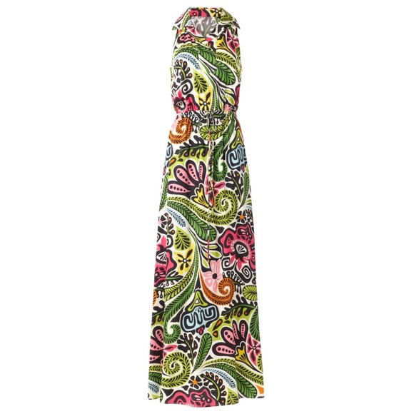 Trina Turk Dresses & Skirts - Trina Turk Caribbean Paisley Resort Cabana Halter Neck Maxi Dress Women L $358